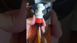 How I Fill a Plastic Beer Bottle From a Keg Oxygen Free [upl. by Weylin]