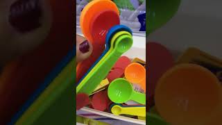 Colorful measuring spoons satisfying colors spoon [upl. by Claretta]