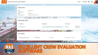 Maritime Assessment System  MAS  for Ship Crew Evaluation [upl. by Peatroy]