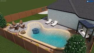 Design and Construction By Backyard Concepts For a free consultation call 2543666952 LBD [upl. by Alodee696]