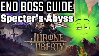 How to Defeat the End Boss in Specters Abyss  Throne and Liberty Guide by Fearless Canadian [upl. by Blackmore]