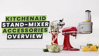 KitchenAid Stand Mixer Attachments  Accessories Overview [upl. by Bern]