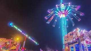 Fete foraine foire aux maneges Dijon 2024 [upl. by Ahtivak849]