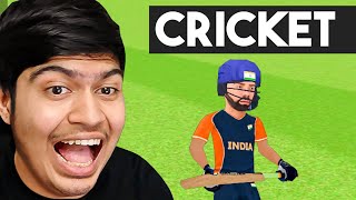 Playing Funniest Cricket Games [upl. by Aramoy]