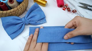 How to EASILY Make This TWO LAYER BOW 🎀 Double Layer Bow for Beginners [upl. by Atinwahs]