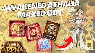 AFK Arena  Awakened Athalia Part 2  Maxed out  I got carried [upl. by Emmie252]