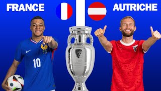 🔴 LIVE FRANCE  AUTRICHE  1ERE JOURNEE EURO  BIEN SE LANCER [upl. by Apul]