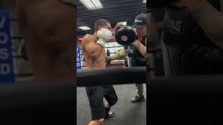 Eddy Reynoso is training Oscar Valdez [upl. by Ancier]