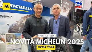 EICMA 2024  Novità Michelin 2025 [upl. by Holladay]