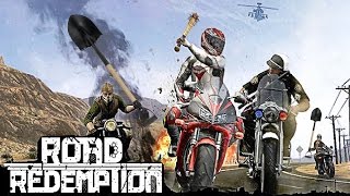 Đua xe cầm Mã tấu  Xà beng Đi oánh nhau tơi tả  Road Redemption 2016 truyền nhân của Road Rash [upl. by Engleman]