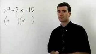 Factoring Trinomials  MathHelpcom  Algebra Help [upl. by Rossuck]