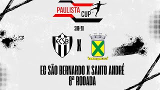 EC SÃO BERNARDO X EC SANTO ANDRÉ  PAULISTA CUP SUB20 CRIASDOCACHORRÃO [upl. by Okimat]