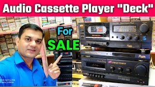 SOLD। New Audio Cassette Player Tape Deck For Sale । Fld Cassette Player। Contect 9425634777 [upl. by Laaspere]