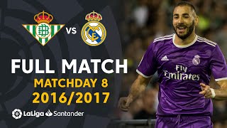 Real Betis vs Real Madrid 16 J08 20162017  FULL MATCH [upl. by Anaujik]