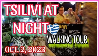 TSILIVI WALKING TOUR AT 830PM THIS OCTOBER 2023 🇬🇷❤️ tsilivi walkingtour greece zakynthos [upl. by Murial]