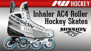 Mission Inhaler AC4 Roller Hockey Skates 2012 [upl. by Hsak]