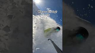 Das kam unerwartet 😂 70cm Powder in my face❄️❄️❄️❄️ snowboarding powder tirol mountains [upl. by Olnek385]