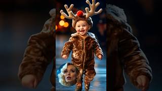 🦌 Christmas Reindeer Fashion Fusion Show  馴鹿創意時尚融合秀 babyfashion runwaymagic ChristmasFusion [upl. by Mignon374]