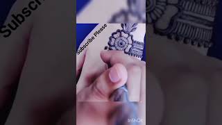 back Hand Mehndi DesignbeautifullhennadesignviraltrendinghennayoutubeshaaditrenDesignmy❤️💙♥️ [upl. by Rise]