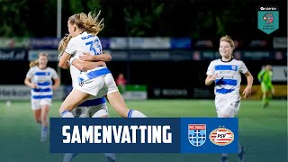 Samenvatting PEC Zwolle Vrouwen  PSV Vrouwen  Vrouwen Eredivisie [upl. by Ellie584]