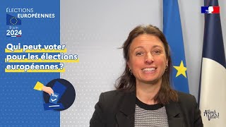 Européennes2024  Qui peut voter pour les élections européennes [upl. by Sam]