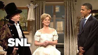 The Clintons Halloween Party  SNL [upl. by Anirual607]