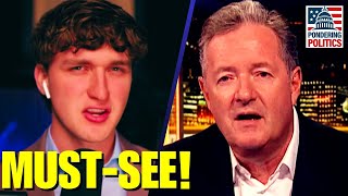 Progressive TURNS Piers Morgan AGAINST MAGA in STUNNING Debate [upl. by Terzas]