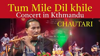 Tum Mile Dil Khile  Bansuri Cover  Concert in kathmandu 2011 Pancha Lama Shrawan Lama  CHAUTARI [upl. by Bael]