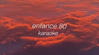 enfance 80  natalia lacunza y videoclub  karaoke [upl. by Tobe]