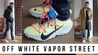 OFF WHITE Nike Vapor Street Review amp Full Body Outfits  Levitate Style [upl. by Ahseela]