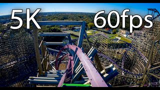 Iron Gwazi front seat onride 5K POV 60FPS Busch Gardens Tampa [upl. by Aitenev]