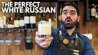 How To Make The PERFECT White Russian [upl. by Namharludba]