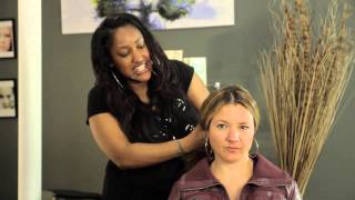 The Perfect Ponytail for Receding Hair on Women  Hair Braids amp Other Styles [upl. by Yonita]