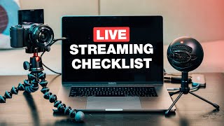 The Ultimate Live Streaming Equipment Checklist [upl. by Washko852]