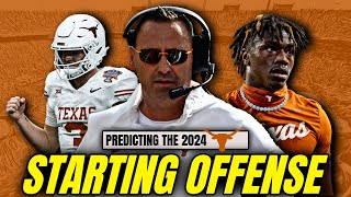 Who Starts on Offense in 2024  Texas Longhorns  OTF [upl. by Tivad132]