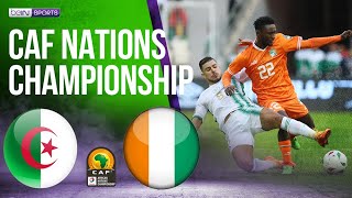 Algeria vs Ivory Coast  AFRICAN NATIONS CHAMPIONSHIP 2022 HIGHLIGHTS  1272023  beIN SPORTS USA [upl. by Asil632]