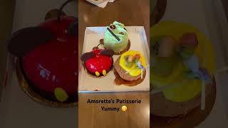 Amorette’s Patisserie Yummy 😋 disneyworld disneyland [upl. by Charisse]