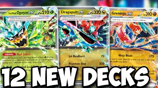 12 New Twilight Masquerade Decks With Deck Lists [upl. by Jaala]