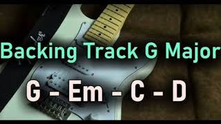 Guitar Solo Backing Track in G Major [upl. by Nial255]