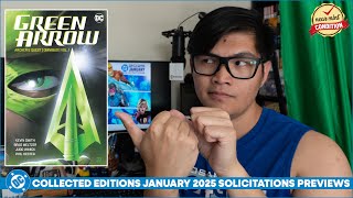 Collected Editions in the January DC Previews 2025 Omnibus  Absolute Edition  Hardcovers [upl. by Jard]