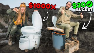 Composting Toilet DIY  NATURES HEAD ❌ vs BUCKET TOILET ✅ [upl. by Ellis]