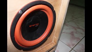 Subwoofer Legacy 8inch horregg Muantep bass nya [upl. by Stearne]