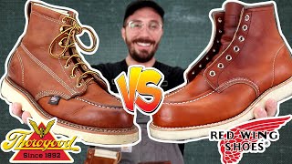 Top 10 Things to Know Before You Buy  Red Wing vs Thorogood  5 Min Showdown [upl. by Yedarb]