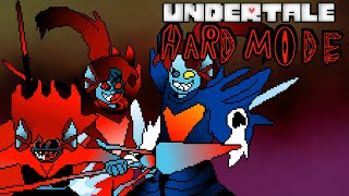 UndertaleDeltarune  Hard Mode Undyne The Undying Genocide Animation [upl. by Lynus]