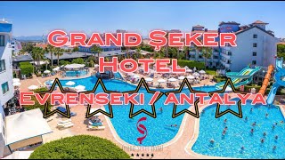 Grand Seker Hotel Evrenseki  Manavgat  ANTALYA [upl. by Stinky505]