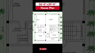 Exploring a Spacious 36x39 Ground Floor Plan Design and Layout Tour [upl. by Ahsikel863]