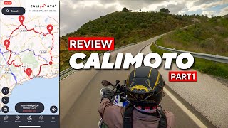 Riding Blind with the Calimoto App [upl. by Huskey]