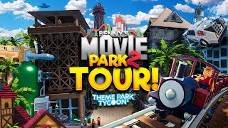 I Finished BENNYS MOVIE PARK 2  Full Park Tour [upl. by Estrellita]