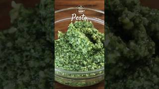 Italian Pesto Recipe Easy Pesto 🌿 [upl. by Pokorny]