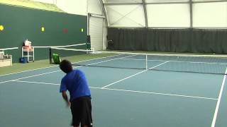 Tips To Helping  Serving Series by IMG Academy Tennis Program 3 of 4 [upl. by Arlie174]